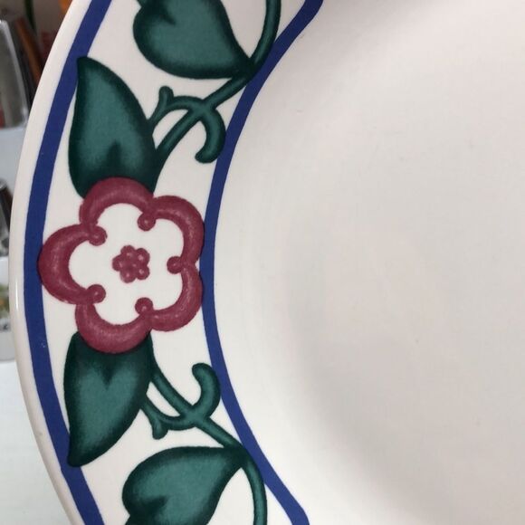 0458 Pfaltzgraff Arbor Vine 14" Oval Serving Platter - Picture 3 of 5